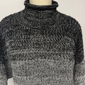Haven Well Within Size XL 100% Cotton Sweater Oversized Mock-Turtleneck